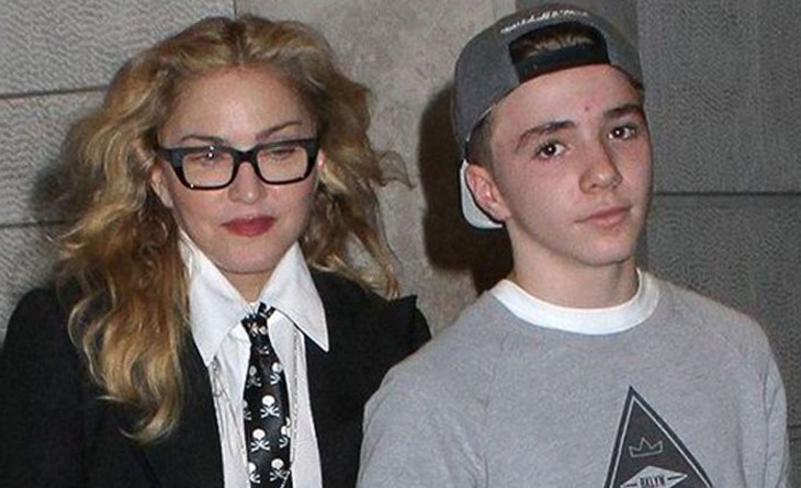 Madonna y su hijo Rocco Ritchie