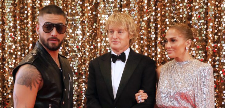 Photo © 2019 Splash News/The Grosby Group

NYC, 22 Oct, 2019.

Jennifer Lopez, Maluma and Owen Wilson pictured filming a red carpet scene at the “Marry Me” movie set in Uptown, Manhattan.
